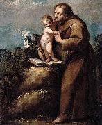 Carlo Francesco Nuvolone St Anthony of Padua and the Infant Christ oil painting on canvas